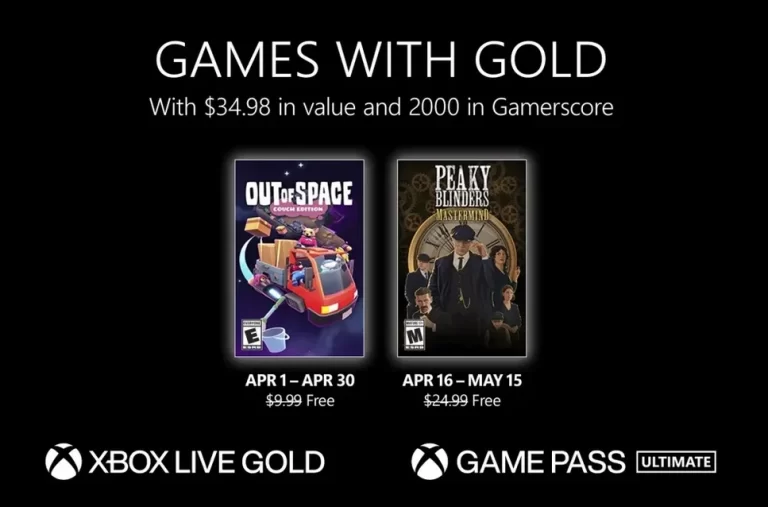 Xbox Games with Gold tháng 4/2023 có gì?