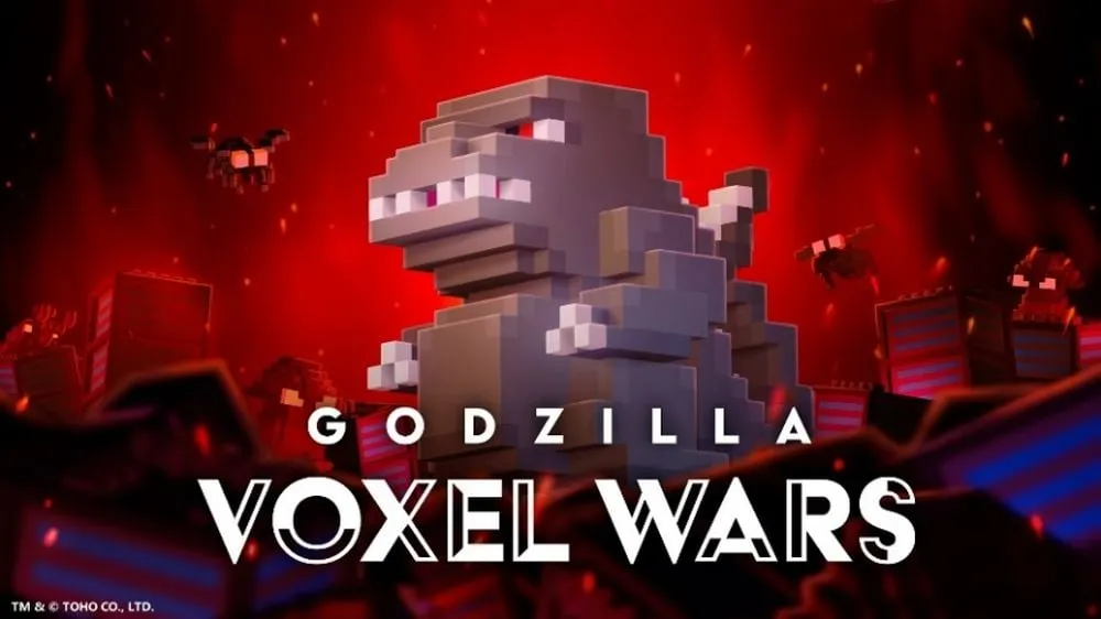 Game chiến thuật Godzilla Voxel Wars ra mắt trên Switch vào tháng 2 năm 2025