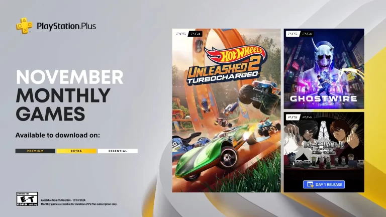 Playstation Plus công bố danh sách game tháng 11 năm 2024