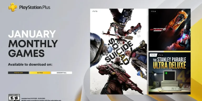PlayStation Plus tháng 1: Ba trò chơi hấp dẫn cho game thủ