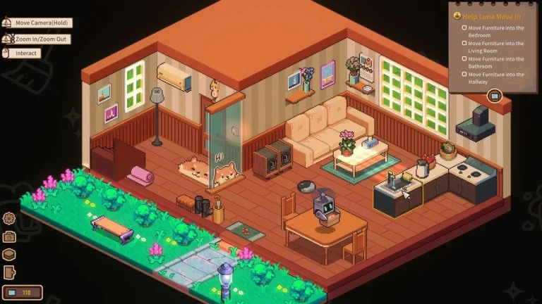 Whisper of the House: Cuộc phiêu lưu thú vị về trang trí phòng ở Steam Next Fest