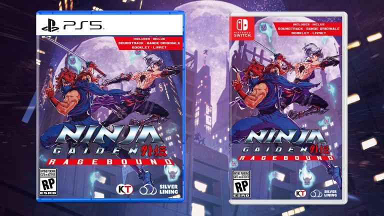 Silver Lining Interactive phát hành phiên bản vật lý của NINJA GAIDEN: Ragebound