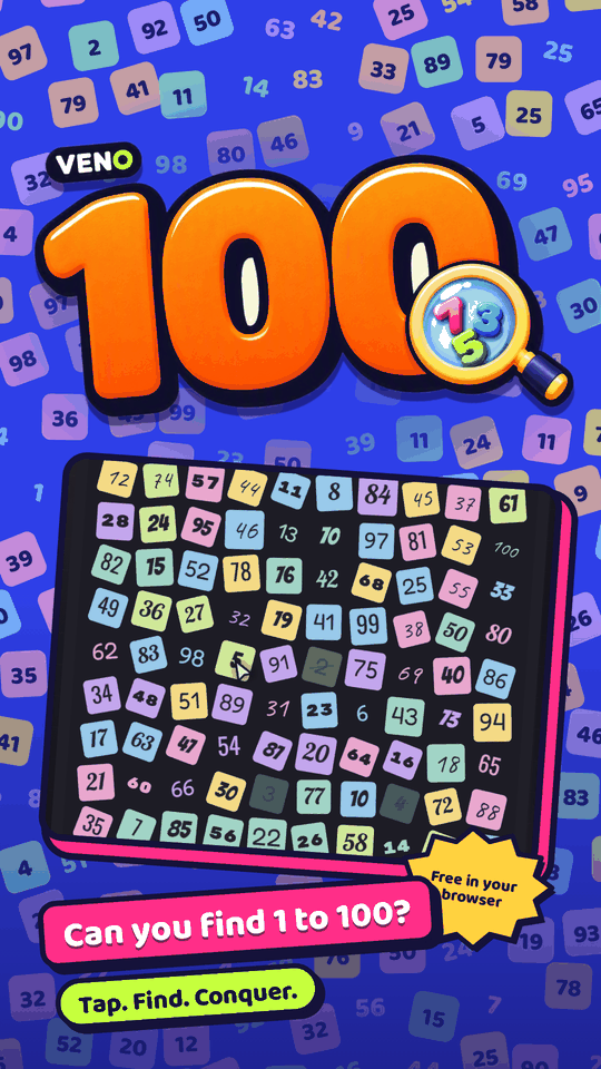 VENO 1-100 mobile board at the start of a run