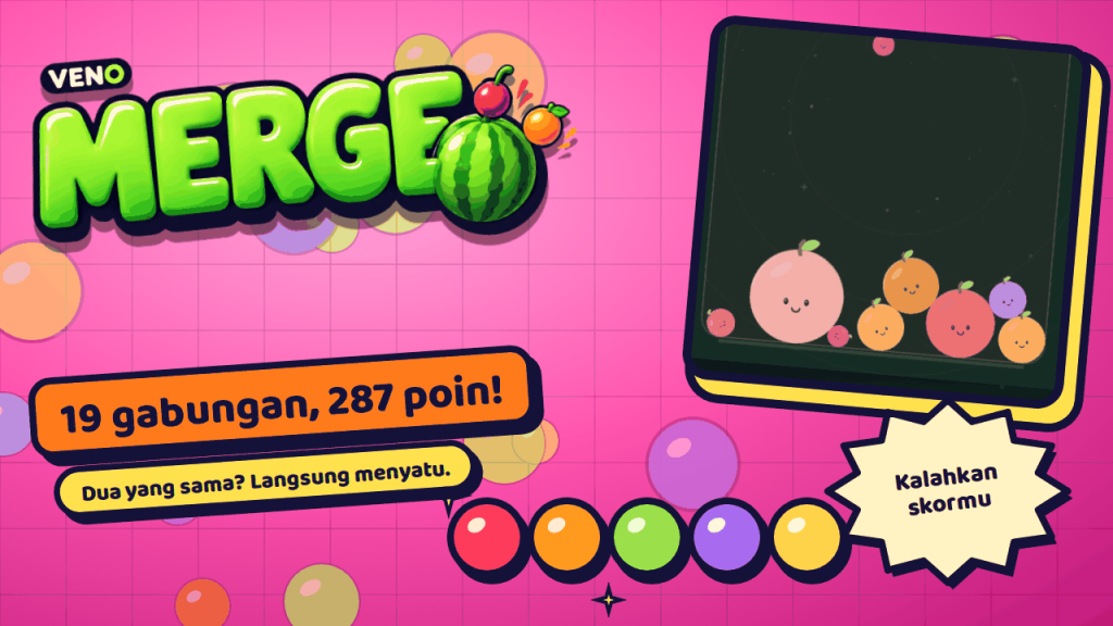 Buah persik besar hasil gabungan, skor 287 setelah 19 gabungan