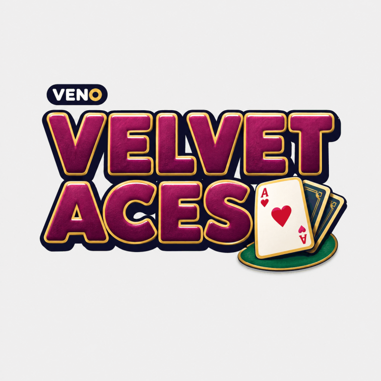 VENO Velvet Aces game logo