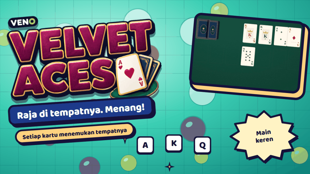 Raja dan jack berjajar saat kartu terakhir naik ke fondasi
