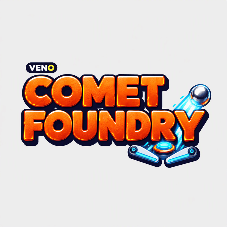 Logo game VENO Comet Foundry