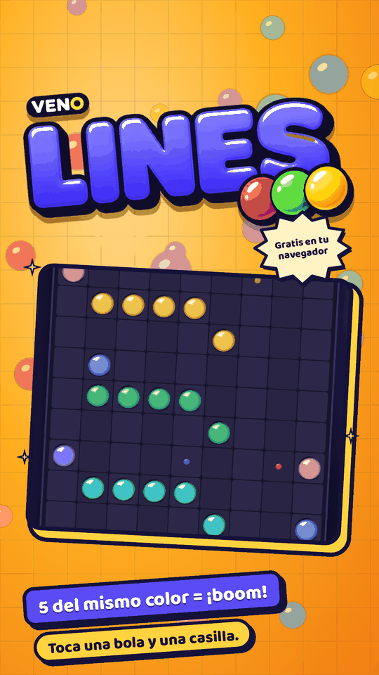 Tablero de VENO Line Classic en el móvil al principio