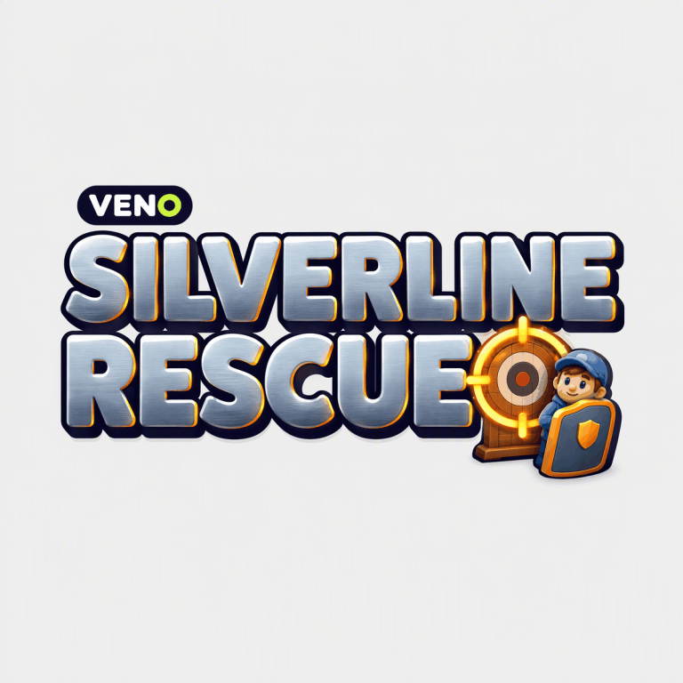 VENO Silverline Rescue game logo
