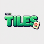 Logotipo del juego de mahjong VENO Tiles